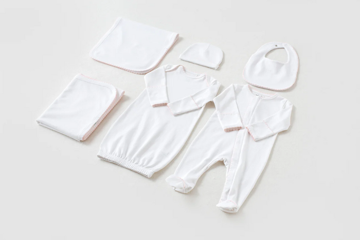Nola Tawk-Baby Pink Newborn Take Me Home Set