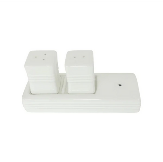Nora Flemming-pinstripes salt & pepper shakers