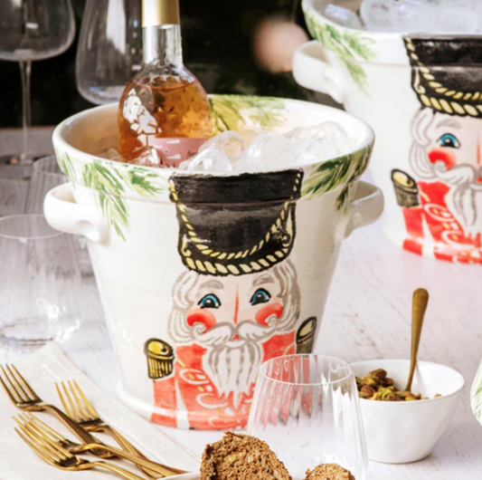 Nutcrackers Ice Bucket- Vietri