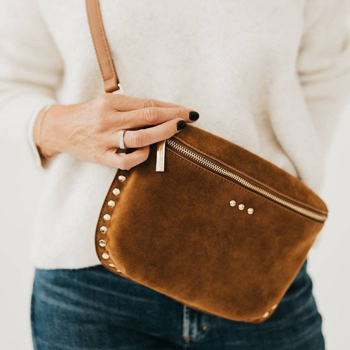 Oat Studded Suede
