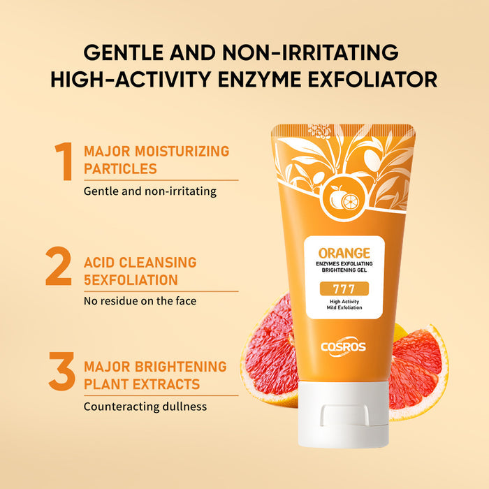 Orange Exfoliating Whitening Gel Exfoliating Gel by Beauty Night Fashion
