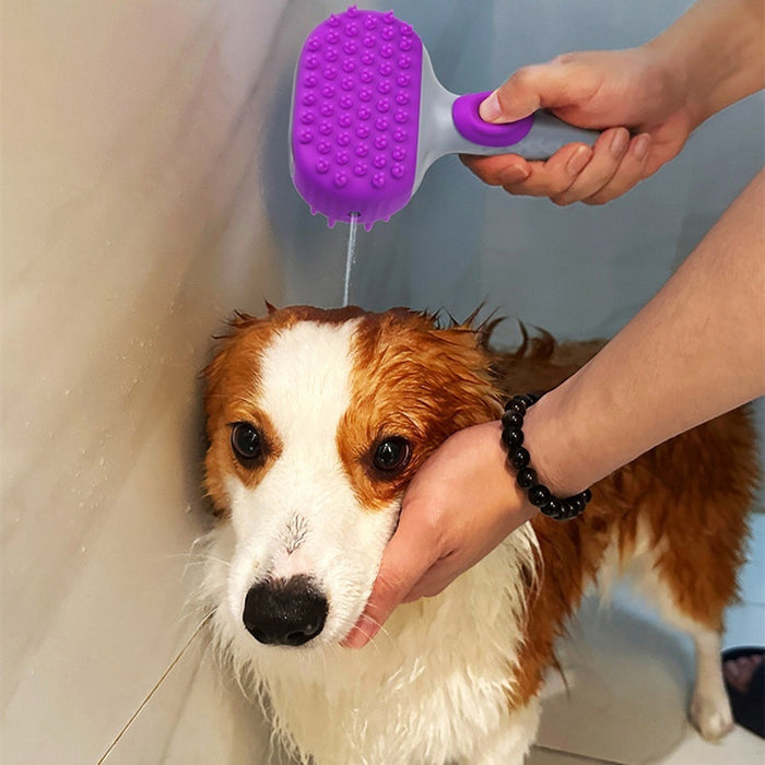 Pet Shower Bath Float Hair Cleaning Brush