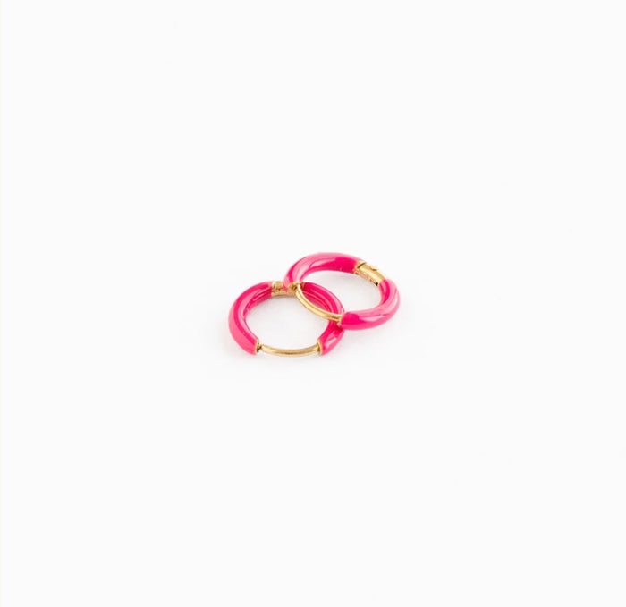 Pip Pop Post Enamel Hoop