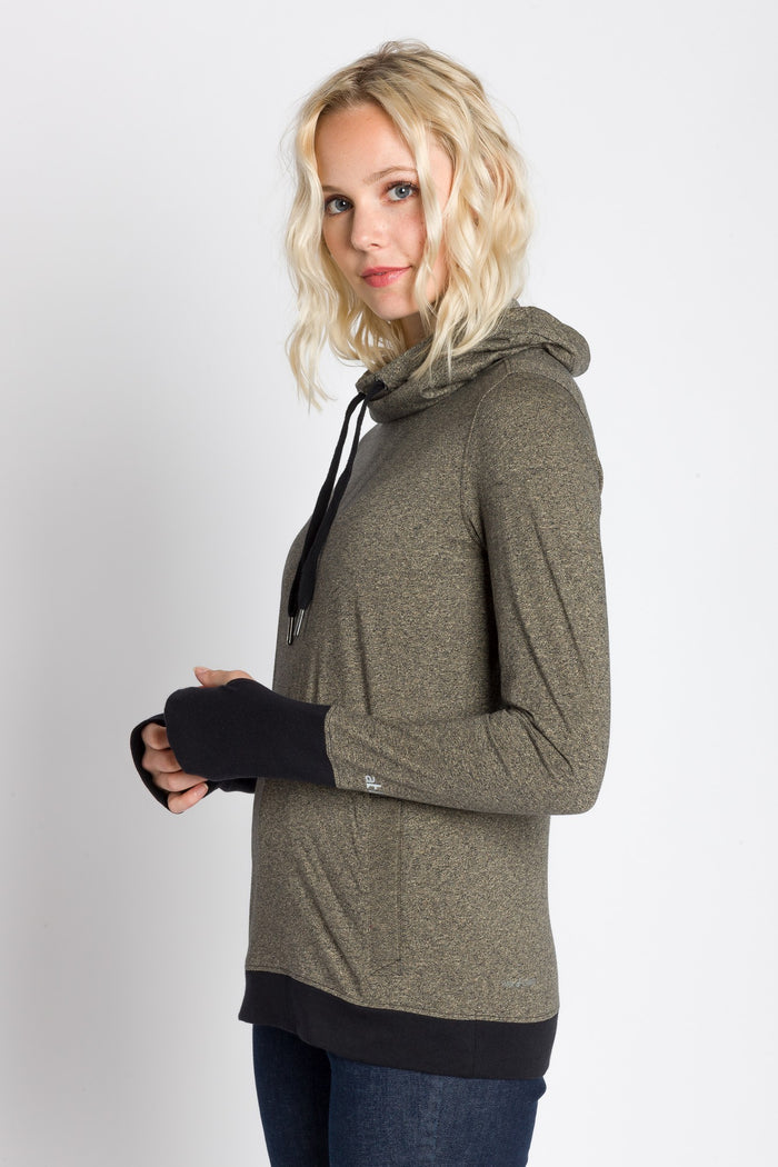 Poet | Women's Cowl Neck Jersey Top