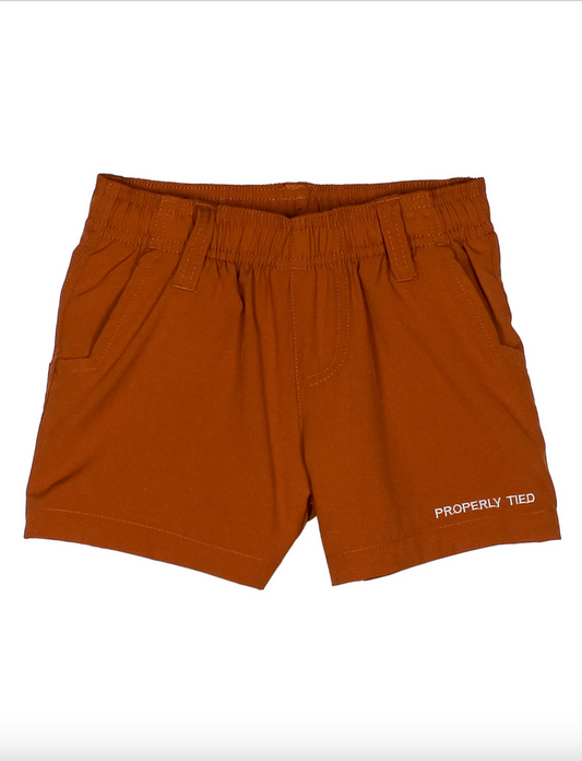Properly Tied-Boys Pintail Short Sandstone