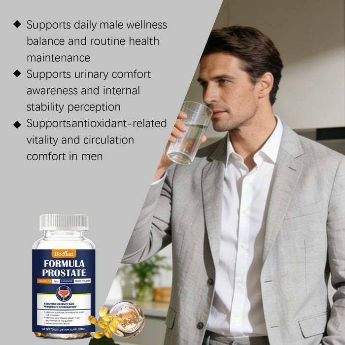 Prostate Health Support Softgels by Beauty Night Fashion