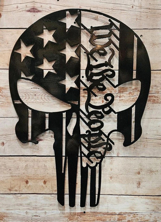 Punisher Skull - We the People Black