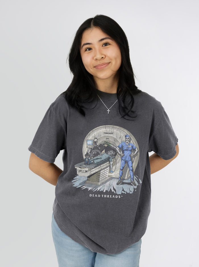 RADIATION REAPER (MRI, MALE) – T-Shirt – Dead Threads Apparel