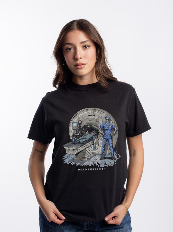RADIATION REAPER (MRI, MALE) – T-Shirt – Dead Threads Apparel