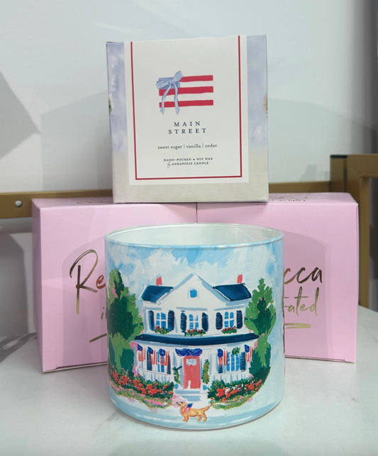 Rebecca Illustrated-Main street candle