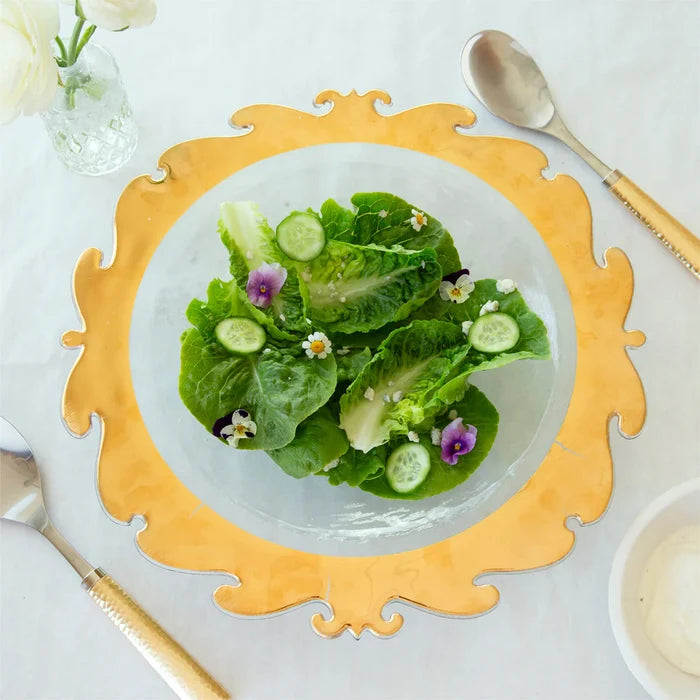 Rococo Round Serving Bowl RR111G