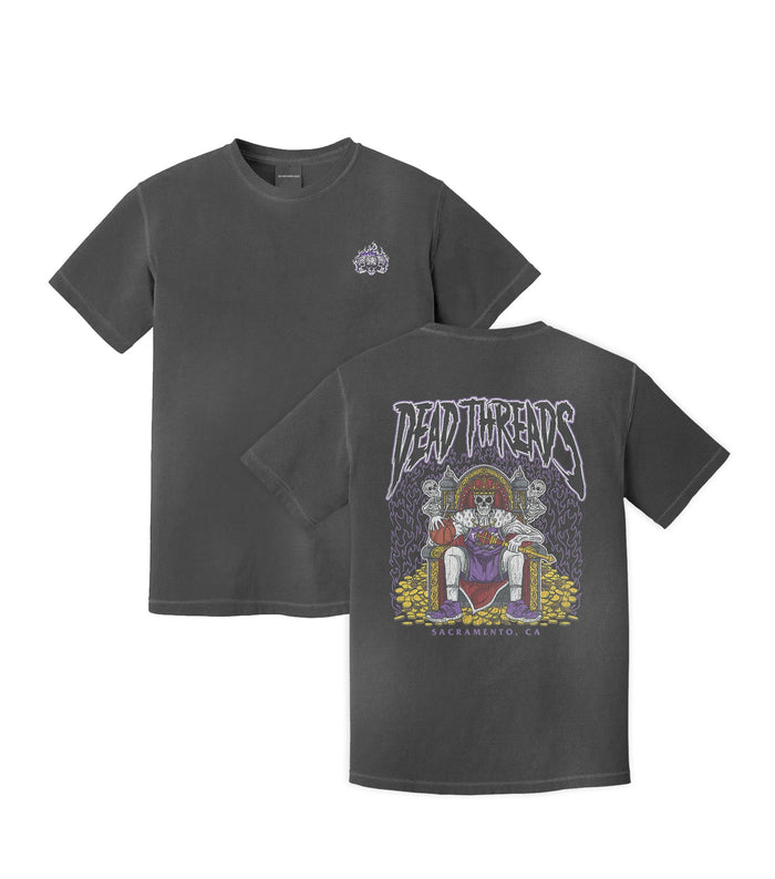 SACRAMENTO BASKETBALL - “3 SKULL” PREMIUM T-SHIRT – T-Shirt – Dead Threads Apparel