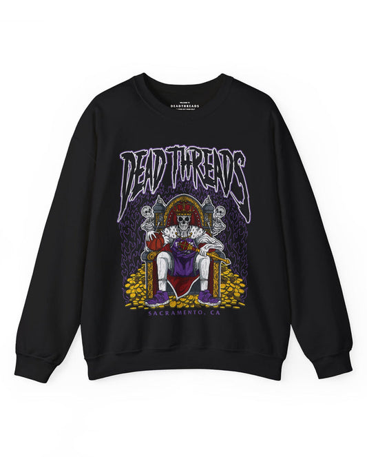 SACRAMENTO BASKETBALL - CREWNECK SWEATSHIRT – Sweatshirt – Dead Threads Apparel