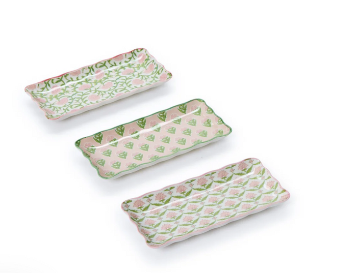 Scalloped Edge Trinket Tray- 3 styles