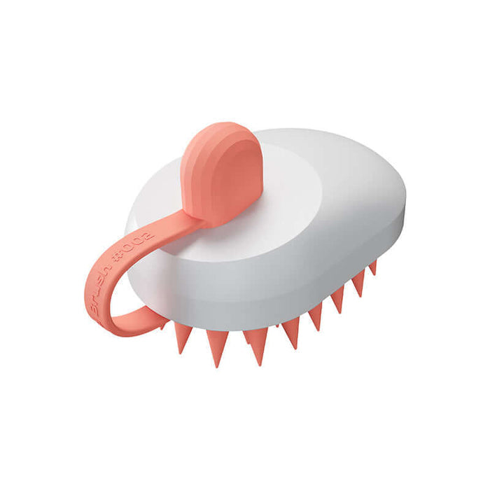 Silicone Pet Bath Brush for Dogs & Cats | Shampoo & Massage