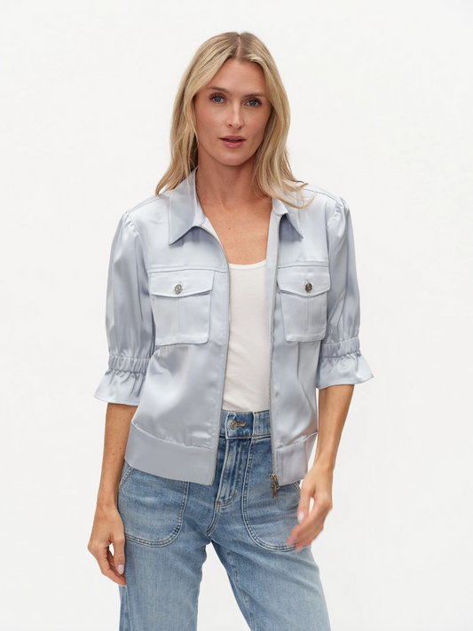Sixfifty-Anna Jacket- Frosted Blue