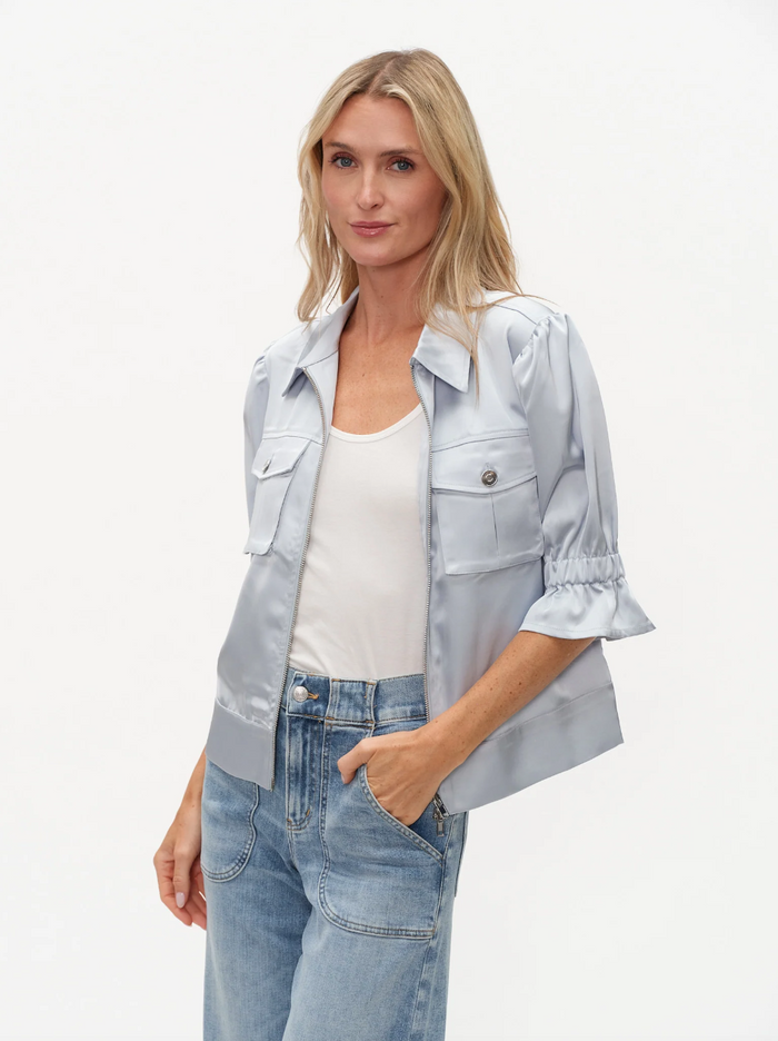 Sixfifty-Anna Jacket- Frosted Blue