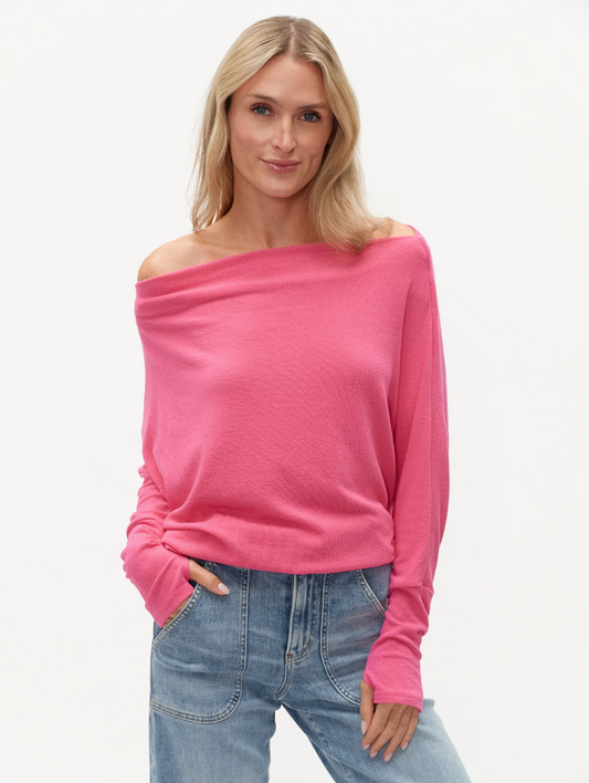 SixFifty-the anywhere top [carnation pink]