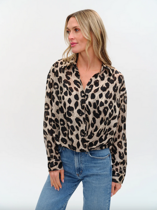 SixFifty-zuri top [cheetah print]