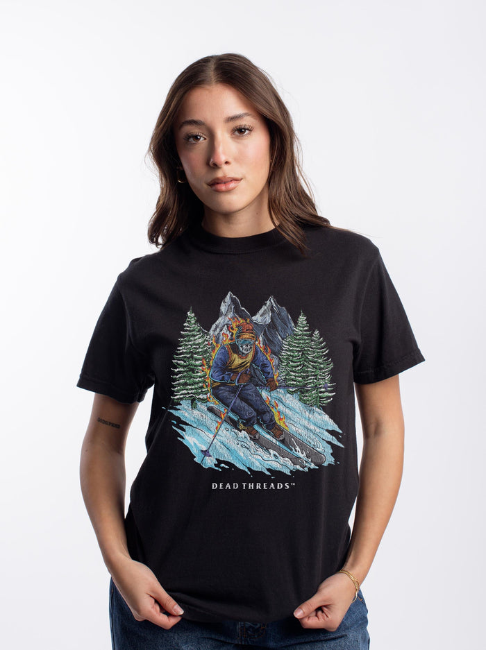 SKIING – T-Shirt – Dead Threads Apparel