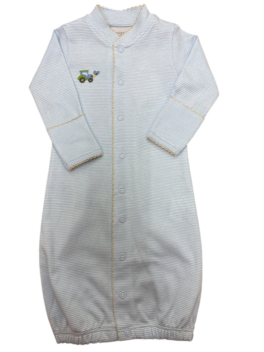 Squiggles-Mini Tractor Gown