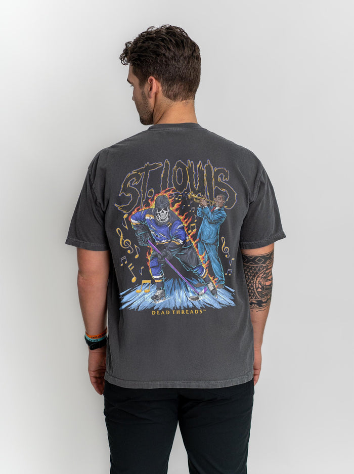ST. LOUIS HOCKEY - “DT ESSENTIAL" PREMIUM T - SHIRT – T-Shirt – Dead Threads Apparel