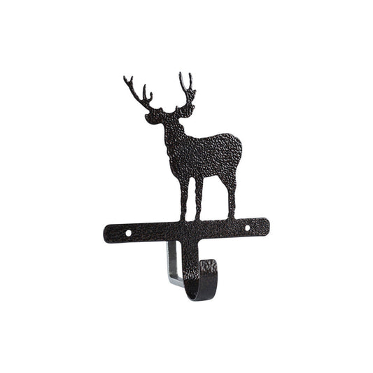 Standing Buck Key Holder - Textured Black Steel - Coppervein, hand-made steel by Allwayz Mags