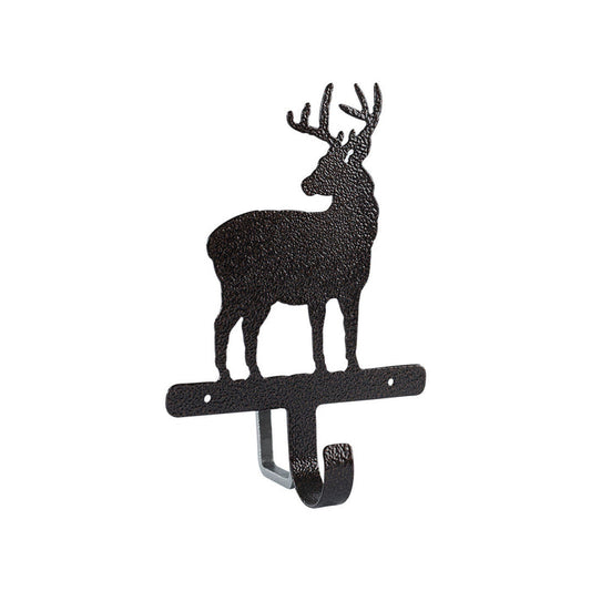 Standing Buck Key Holder - Textured Black Steel - Coppervein, hand-made steel by Allwayz Mags