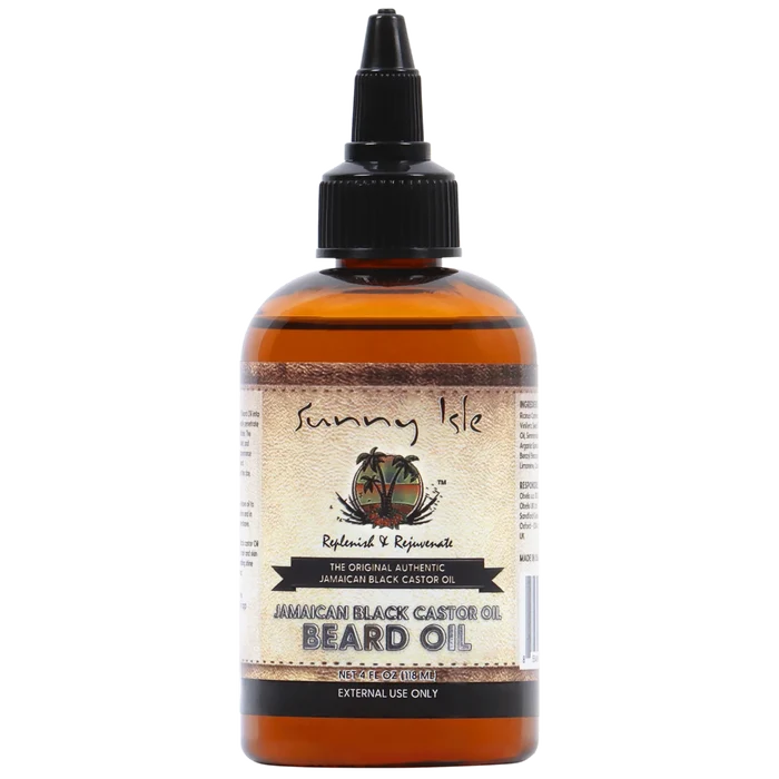 Sunny Isle Jamaican Black Castor Oil Beard Oil