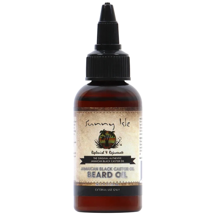 Sunny Isle Jamaican Black Castor Oil Beard Oil