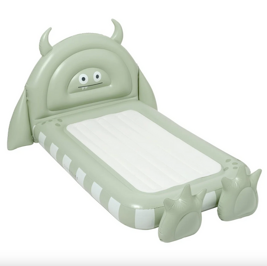 Sunny Life - Kids Sleepover Bed Monster Sage