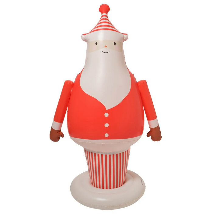 Sunny Life-Light Up Standing Santa Red