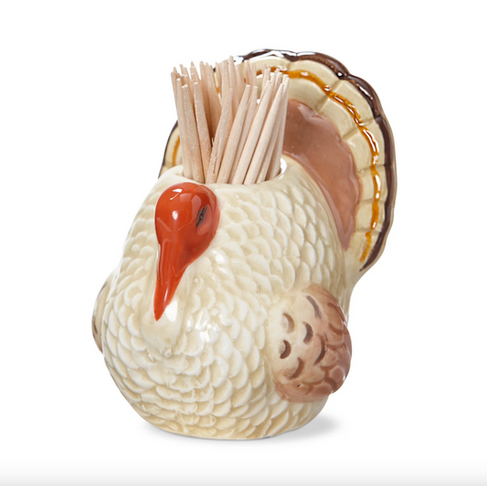 Tag- Turkey Toothpick Holder Set