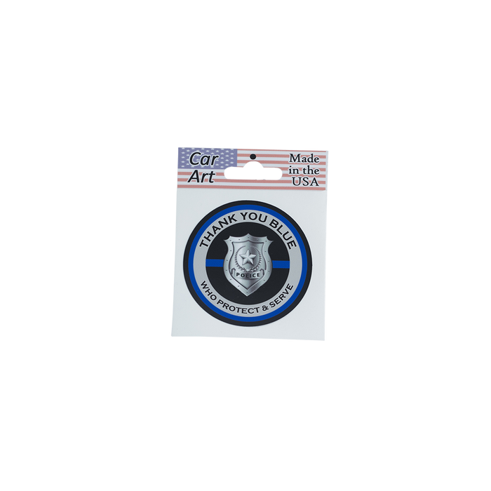 Thank You Blue - Vinyl Decal