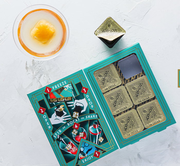 THE CECILE INFUSED ICECUBES