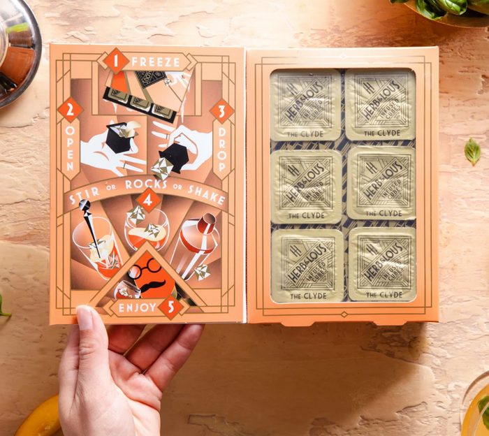 THE CLYDE INFUSED ICE CUBES