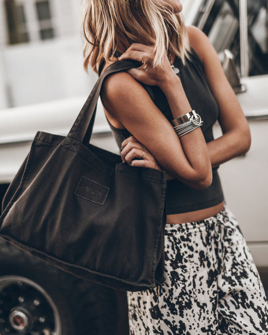 The Dark Faded Standard Tank Top The Dalmatian Flowy Pants The Dark Small Canvas Bag Los Angeles ...
