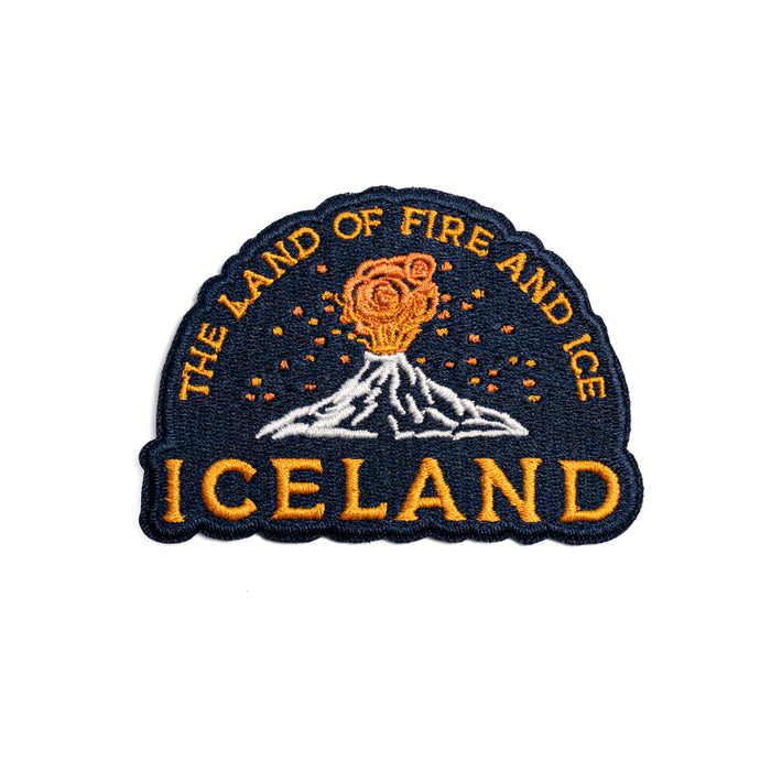The Land of Fire and Ice - Iron on Patch