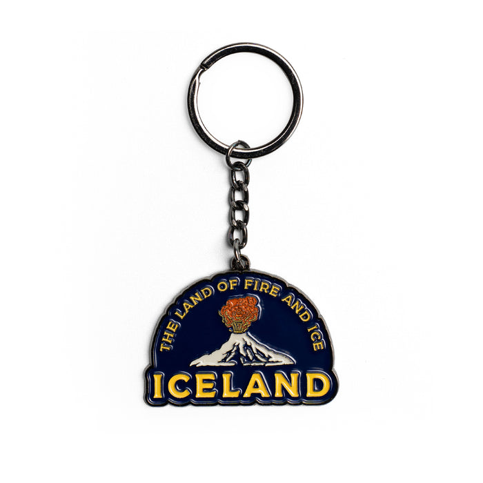 The Land of Fire & Ice - Keychain