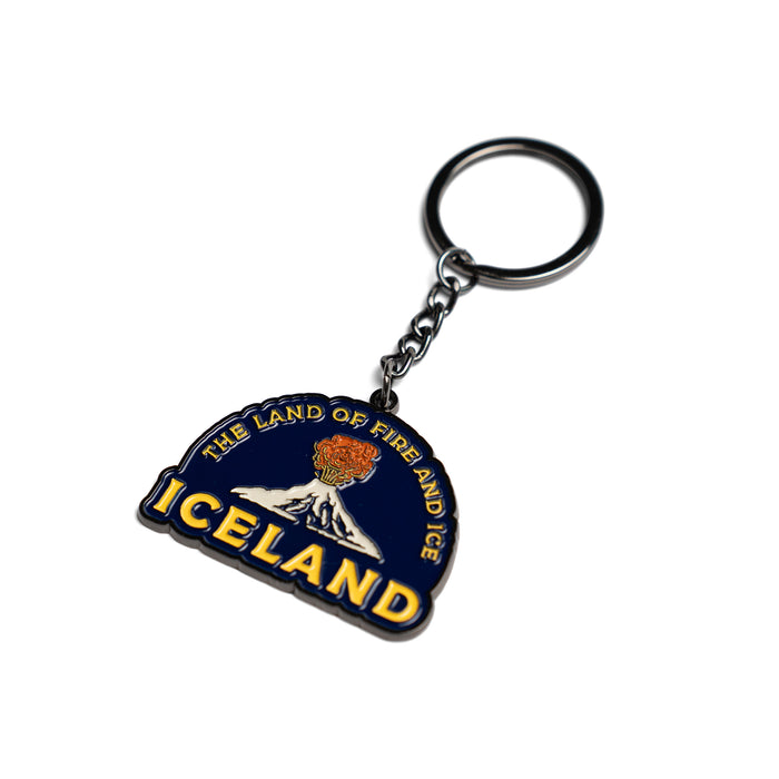 The Land of Fire & Ice - Keychain