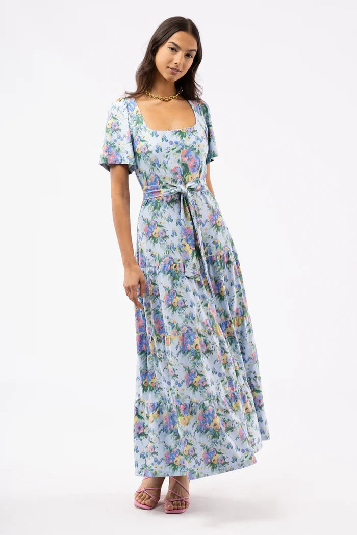 The Lane Dress - Coastal Ikat Smith and Quinn
