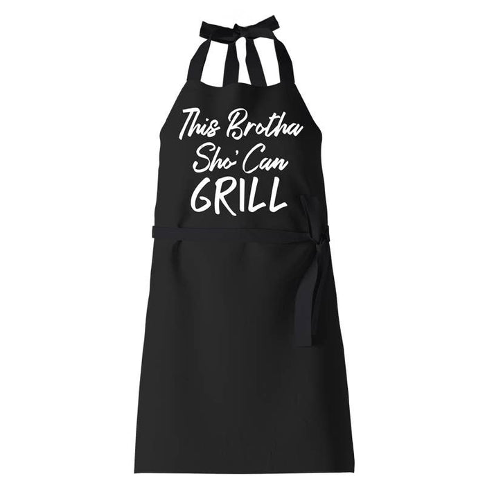 This Brotha Sho' Can Grill Apron