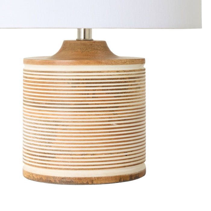 Tisba Wooden Table Lamp 35cm