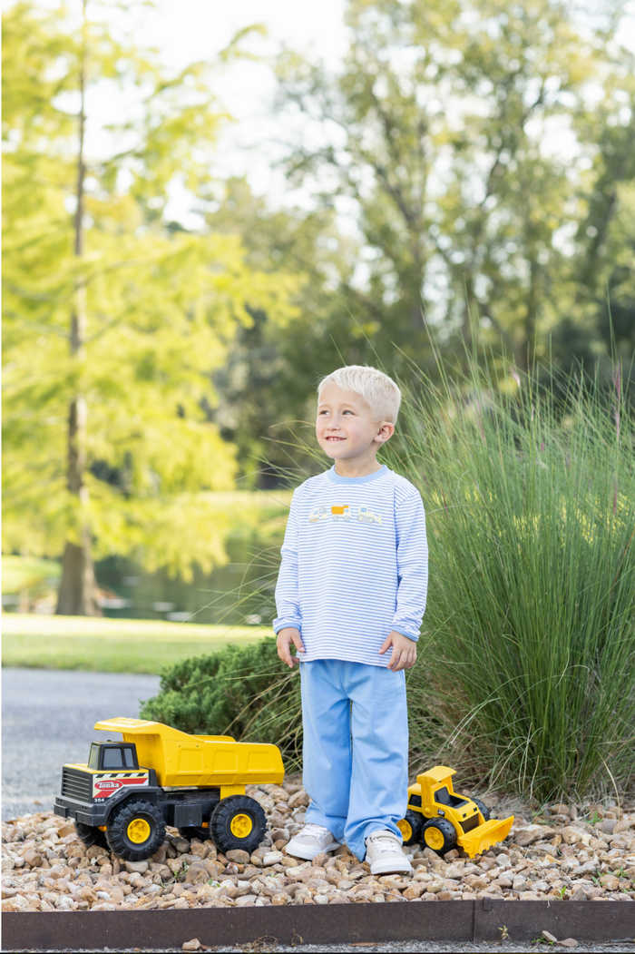 Trotter Street- Construction Trucks Pant Set