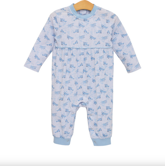 Trotter Street- Up Up & Away Romper