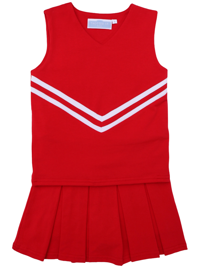 Trotter Street-2 Piece Cheer Suit-Red