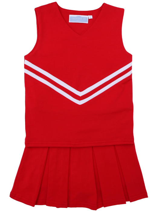 Trotter Street-2 Piece Cheer Suit-Red