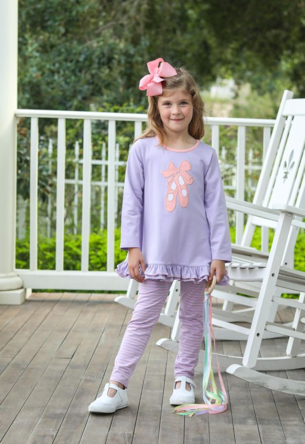 Trotter Street-Ballet Slipper Pants Set