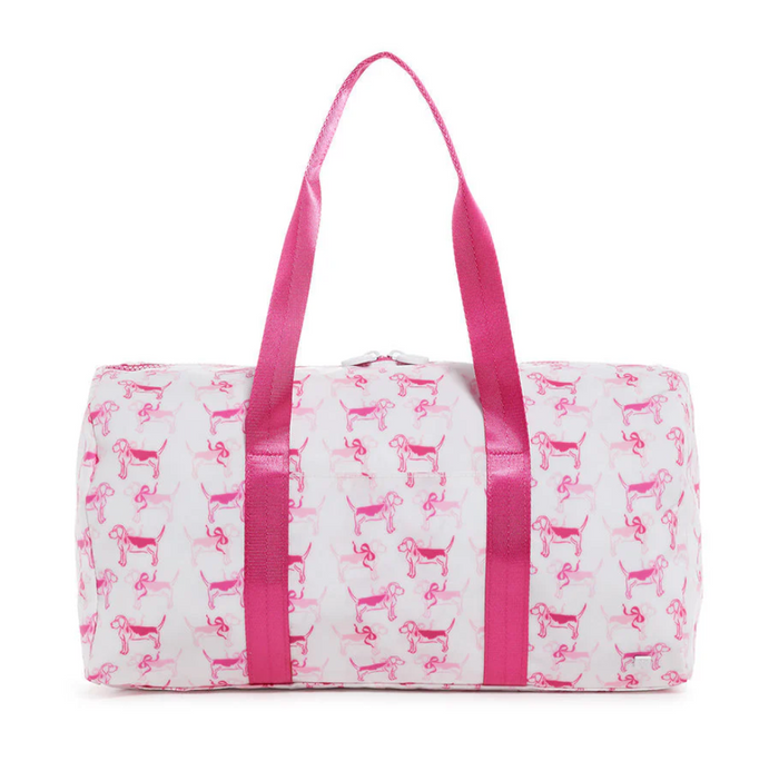 TRVL Duffel Puppy Love Pink
