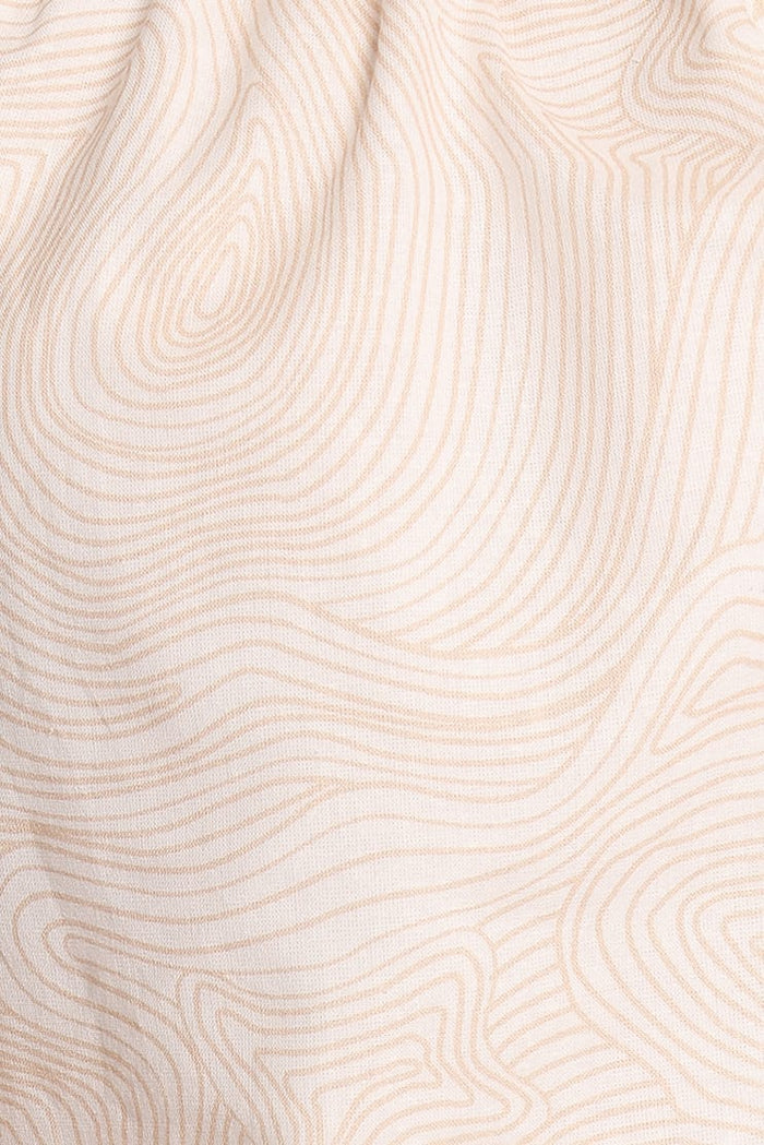 Petal and Pup USA BOTTOMS Tuliya High Waist Shorts - Tan Swirl (Hold for Amazon)